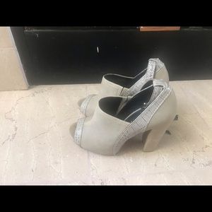 Gray BCBG heels